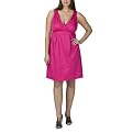 Mossimo&reg; Black Plus Crossover V-Neck Empire Dress - Fushia