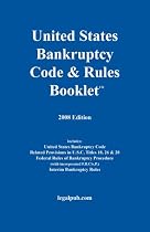 2008 U.S. Bankruptcy Code & Rules Booklet