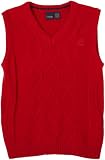 Izod Kids Boys Cable Front Sweater Vest