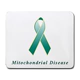Mitochondrial Disease Awareness Ribbon Mouse Pad