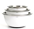 OXO Good Grips 3-Piece Stainless-Steel Mixing Bowl Set