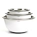 OXO Good Grips 3-Piece Stainless-Steel Mixing Bowl Set