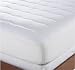 Bedsack 200 Thread-Count Cotton Mattress Pad With Flexwall Skirt Full Size, White