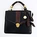 Brahmin Lady Tuscan Olivia Rose Convertible Satchel Bag, Black