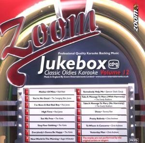 CD-Charts  Music : Zoom Karaoke CD+G - Jukebox Series Volume 12: Classic Oldies