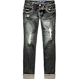 ALMOST FAMOUS Roll Cuff Womens Capris