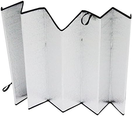 RX3 CT6.0122 Silver 51" x 23" Medium Foldable Car Sun Shade