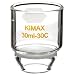 Kimble Kimax Glass Medium Low Form Gooch Crucible, with Kimflow Fritted Disc