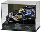 Jimmie Johnson 2006 NEXTEL CUP Champion 1:24 Scale Die-Cast Car Display Case w/ Platform