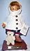 Hand-crafted Wooden Precious Moments Doll Gertrude
