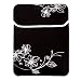 Kingsons Laptop Sleeve Case Bag For 13.3 inch Fujitsu Samsung Dell Acer ASUS Gateway HP Sony Compaq IBM Mac Sharp Toshiba Notebook (Black)