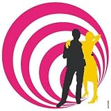 007 People (Pink) - Artist: Puntoos - Art Print on Canvas - Image Size: 11.75 by 11.75 inches Art Print on Canvas
