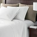 Linens Limited 100% Egyptian Cotton 200 Thread Count Duvet Cover, White, Double