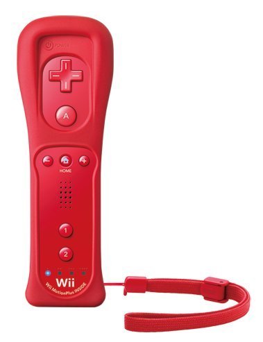 Nintendo Wii Remote Plus, Red - Bulk packing