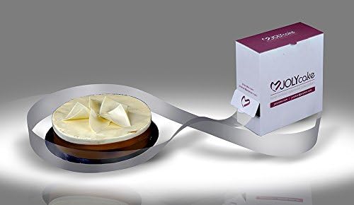 JOLYCake Pre-Cut 30"L X 2.4"W Kitchen Polyester Mousse &amp; Baked Cake Collars, 30 Strips Pack