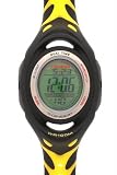 Airness - ARH 188.4Y - Montre Enfant - Quartz Digital - Cadran Vert - Bracelet Plastique Noir / jaune