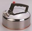 Metro 2 Quart Classic Whistler Stainless Steel Teakettle