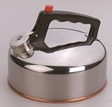 Metro 2 Quart Classic Whistler Stainless Steel Teakettle