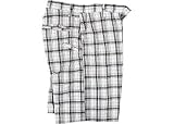 Burnside White Plaid Shorts