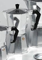 Nova CAFFETERIA MOKYTA Espressokocher 6 Tassen Alu