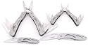 Rolson Tools 36703 4pc Multi Purpose Tool Set