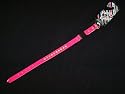 Pet Supply Imports - Pink Velveteen Jeweled Break Away Cat Collars Siz 10