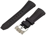 TechnoMarine SL145001 Cruise Black Calf Leather Black Stitching 45mm Cruise Watch Strap