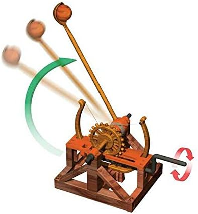 Leonardo da Vinci's Ships Catapult ACADEMY Education Model Kit, educational toys, EASY TO ASSEMBLE, Ages 8+