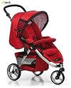 Hauck Apollo 3 Wheel All-Terrain Buggy in Red