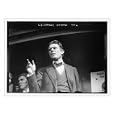 Newswire Photo (S): L.S. Chandler, speaking on his candidacy for Gov., Southhold