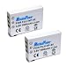 MaximalPower 2PCS Replacement Battery for Fuji NP-95, Fujifilm FinePix X100, F30, F31fd and Real 3D W Camera, 3 Year Warranty (DB FUJ NP95 X2)
