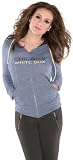 Chicago White Sox Women's Tried and True Tri-Blend Full-Zip Hoodie - by Alyssa Milano