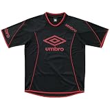 (アンブロ)UMBRO JR S/S プラクティスシャツ UBS7227J BLK ブラック 150