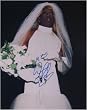 Dennis Rodman Chicago Bulls Signed 16X20 Photo - Signed "Mrs Dennis Rodman" - Wedding Dress -