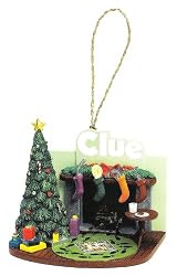 Clue Christmas Ornament by Basic Fun