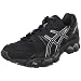 ASICS Women's GEL-Kayano 17 Running Shoe,Black/Onyx/Lightning,9 M US