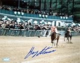 Seabiscuit signed Horse Racing riding in Seabiscuit Movie 16X20 Photo- Steiner Hologram