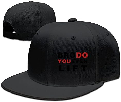Bro Do You Even Lift Gym Workout Adjustable Cap Flat Bill Baseball Hat