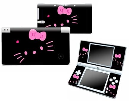 Bundle Monster Nintendo Ndsi Dsi Nds Ds i Vinyl Game Skin Case Art Decal Cover Sticker Protector Accessories - Pink Kitty Cat