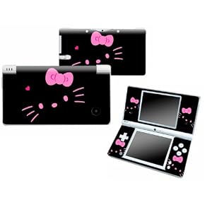   Bundle Monster Nintendo Ndsi Dsi Nds Ds i Vinyl Game Skin Case Art Decal Cover Sticker Protector Accessories - Pink Kitty Cat