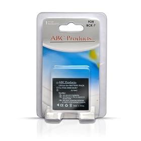 ABC Products® Rechargeable Li-ion Battery for Panasonic DMW-BCK7 / DMW-BCK7E / NCA-YN101F / VW-BCK7 suits Lumix DMC-FH2, DMC-FH4, DMC-FH5, DMC-FH6, DMC-FH7, DMC-FH8, DMC-FH24, DMC-FH25, DMC-FH27, DMC-FP5, DMC-FP7, DMC-FP77, DMC-FS14, DMC-FS16, DMC-FS18, DMC-FS22, DMC-FS28, DMC-FS35, DMC-FS37, DMC-FS