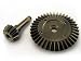 Heavy-Duty Bevel Gear Set, 38T: AX10
