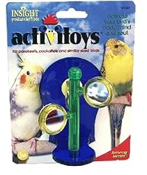 JW Pet Company Activitoys Spinning Mirrors Bird Toy