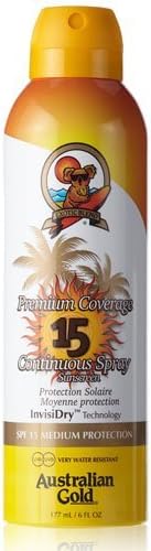 Australlian Gold Premium Coverage SPF 15 CONT SPRAY 177 ml by Australlian Gold