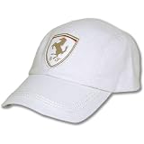 Ferrari twill Prancing Horse cap white