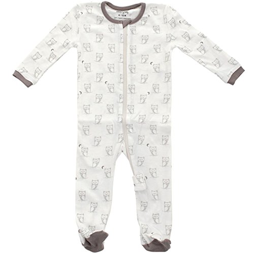 Silkberry Baby Unisex-Baby Organic Cotton Footie Sleeper