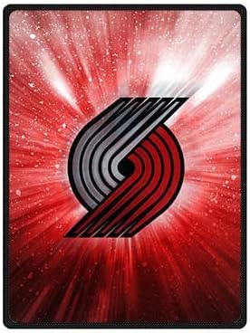 Personalized Portland Trail Blazers Fleece Throw Blanket Queen Size 58" x 80"
