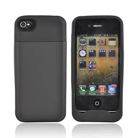 Click here to buy BLACK Energizer AP1201 Hard Battery Case For iPhone 4.