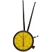 Starrett 1019M-25 Caliper Gauge, Pointed Jaw, Yellow Face, 10-35mm Range, +/-2mm Accuracy, 0.025mm Resolution
