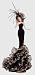 Leopard Black Tango Dress - Midnight Tango Dance